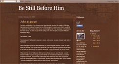 Desktop Screenshot of bestillbeforehim.blogspot.com