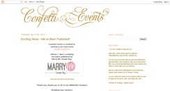 Desktop Screenshot of confettievents.blogspot.com