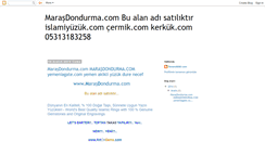 Desktop Screenshot of marasdondurma-yemenakiki-islamiyuzuk.blogspot.com