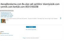Tablet Screenshot of marasdondurma-yemenakiki-islamiyuzuk.blogspot.com