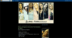 Desktop Screenshot of cantoras-internacionais.blogspot.com