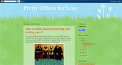 Desktop Screenshot of prettyoffice.blogspot.com