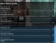 Tablet Screenshot of micropennystocks.blogspot.com