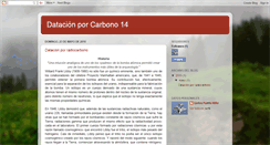 Desktop Screenshot of carlosdanielpuertocarbono14.blogspot.com