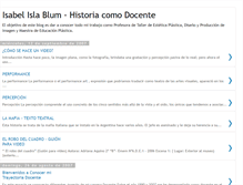 Tablet Screenshot of isabelislablumdocente.blogspot.com
