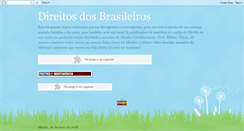 Desktop Screenshot of direitosdosbrasileiros.blogspot.com