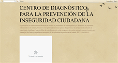 Desktop Screenshot of prevencionciudadana2010.blogspot.com