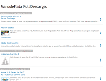 Tablet Screenshot of manodescarga.blogspot.com