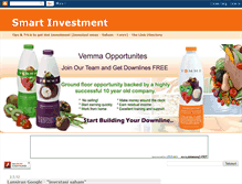 Tablet Screenshot of investasiindonesia1.blogspot.com