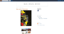 Desktop Screenshot of manspacemusic.blogspot.com