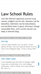 Mobile Screenshot of lawschoolrules.blogspot.com