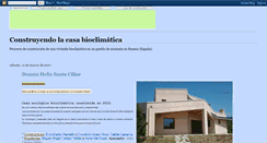 Desktop Screenshot of construccionbioclimatica.blogspot.com