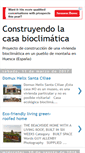 Mobile Screenshot of construccionbioclimatica.blogspot.com