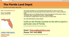 Desktop Screenshot of floridalanddepot.blogspot.com