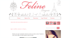 Desktop Screenshot of felinelingeries.blogspot.com