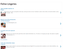 Tablet Screenshot of felinelingeries.blogspot.com