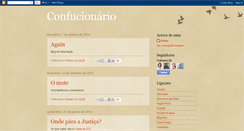 Desktop Screenshot of confucionario.blogspot.com