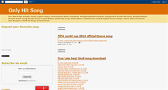 Desktop Screenshot of freesongweb.blogspot.com