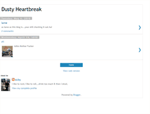 Tablet Screenshot of dustyheartbreak.blogspot.com