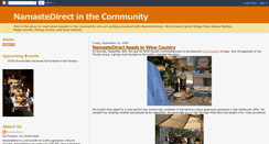 Desktop Screenshot of namaste-direct.blogspot.com