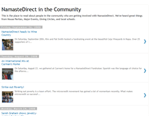 Tablet Screenshot of namaste-direct.blogspot.com