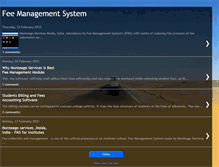 Tablet Screenshot of feemanagementsystem.blogspot.com