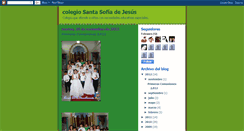 Desktop Screenshot of colesantasofia.blogspot.com