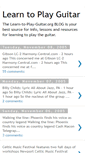 Mobile Screenshot of learn-to-play-guitar.blogspot.com
