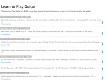 Tablet Screenshot of learn-to-play-guitar.blogspot.com