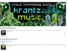 Tablet Screenshot of krantzmusic.blogspot.com