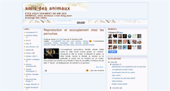 Desktop Screenshot of ami-animaux.blogspot.com