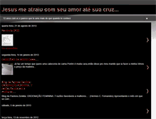 Tablet Screenshot of jesusmeatraiucomseuamor.blogspot.com