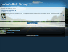 Tablet Screenshot of fundacinsantodomingo.blogspot.com