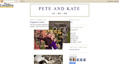 Desktop Screenshot of peteandkate1229.blogspot.com