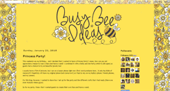 Desktop Screenshot of busybeeideas.blogspot.com