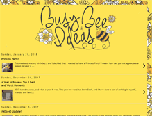 Tablet Screenshot of busybeeideas.blogspot.com