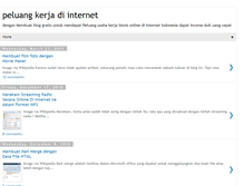 Tablet Screenshot of kerjausahainternet.blogspot.com