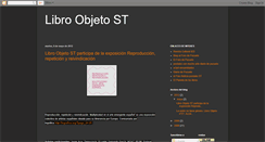 Desktop Screenshot of libroobjetost.blogspot.com