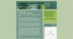 Desktop Screenshot of mhvinterpreters.blogspot.com