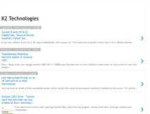 Tablet Screenshot of k2technologies.blogspot.com