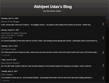 Tablet Screenshot of abhijeetudas.blogspot.com