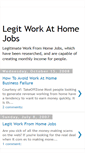 Mobile Screenshot of legit-jobs-online.blogspot.com