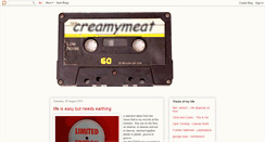 Desktop Screenshot of creamymeat.blogspot.com