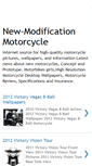 Mobile Screenshot of newmodificationmotorcycle.blogspot.com