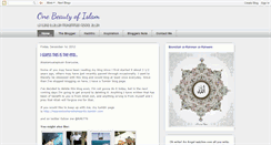 Desktop Screenshot of 1beautyofislam.blogspot.com