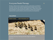 Tablet Screenshot of everyoneneedstherapy.blogspot.com