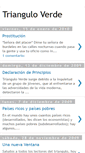 Mobile Screenshot of eltrianguloverde.blogspot.com
