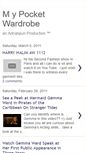 Mobile Screenshot of mypocketwardrobe.blogspot.com