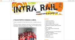 Desktop Screenshot of intra-rail2010.blogspot.com