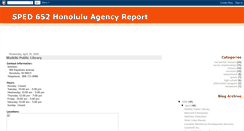 Desktop Screenshot of honoluluagencyreport.blogspot.com